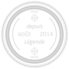 août	2014 Légende depuis